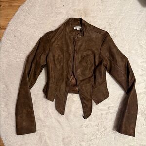 Brown Leather Jacket